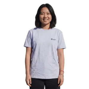 Tee-shirt unisexe Mellow Sea « Voyage Voyage » – Bleu Ciel
