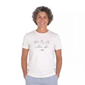Tee-shirt unisexe Mellow Sea « Figures du Longe-côte »