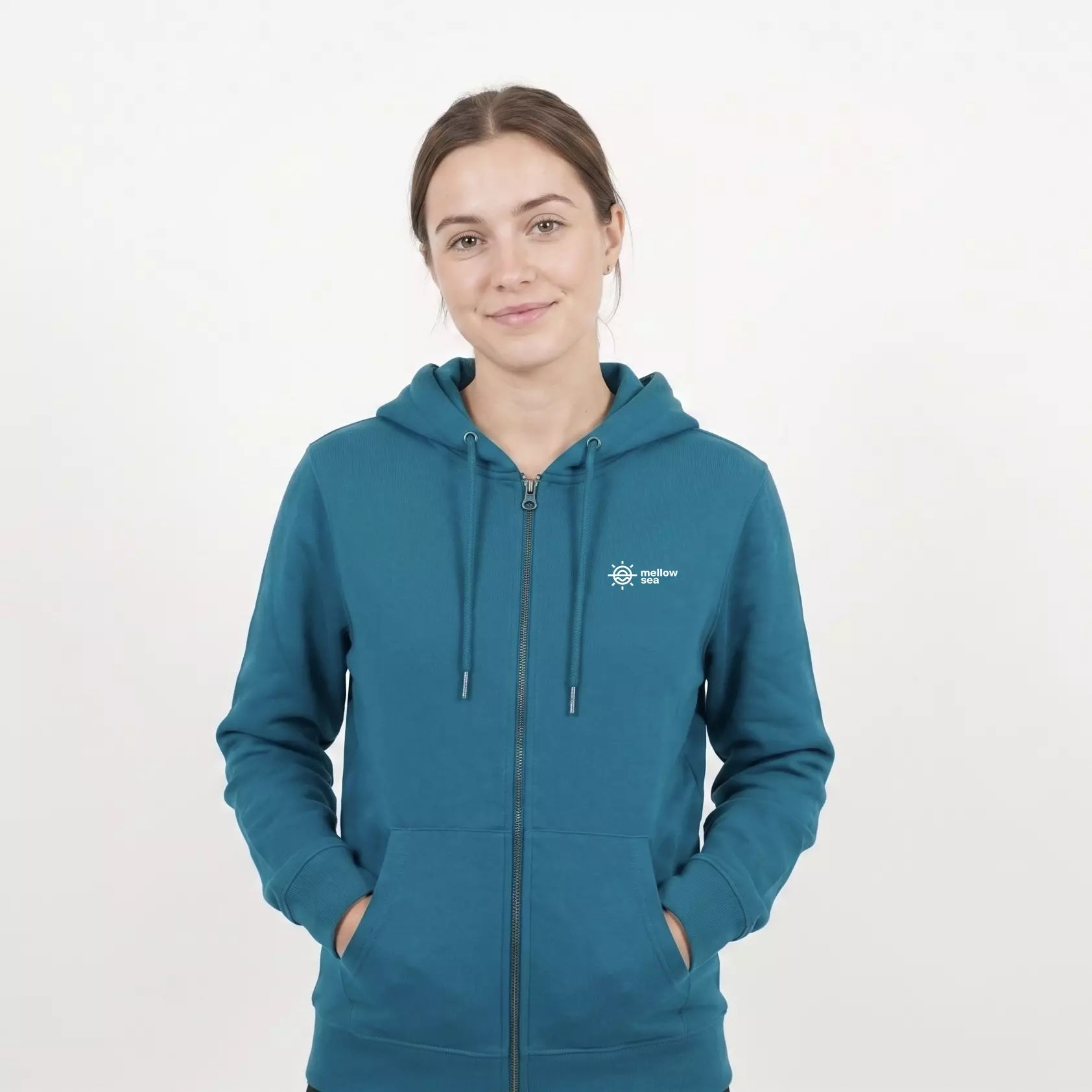 Sweat zippé unisexe "Je peux pas j'ai longe-côte" - Mellow Sea