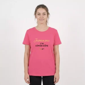 T-shirt femme « Je peux pas j’ai longe-côte » – Mellow Sea