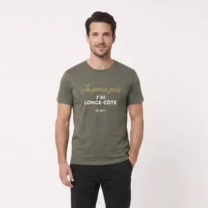 T-shirt unisexe « Je peux pas j’ai longe-côte » – Mellow Sea