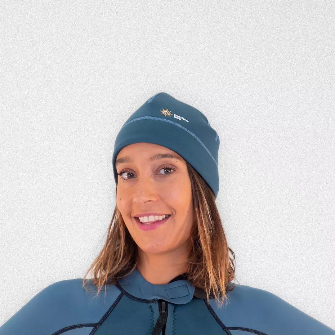 Bonnet néoprène 3 mm Bleu