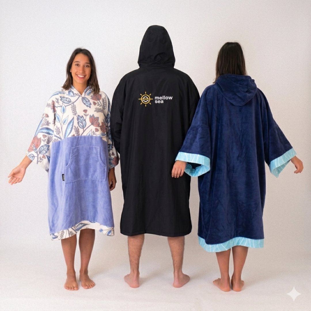 Poncho après séance