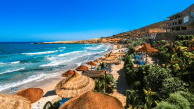 Hammamet, Tunise, super spot de longe-côte 